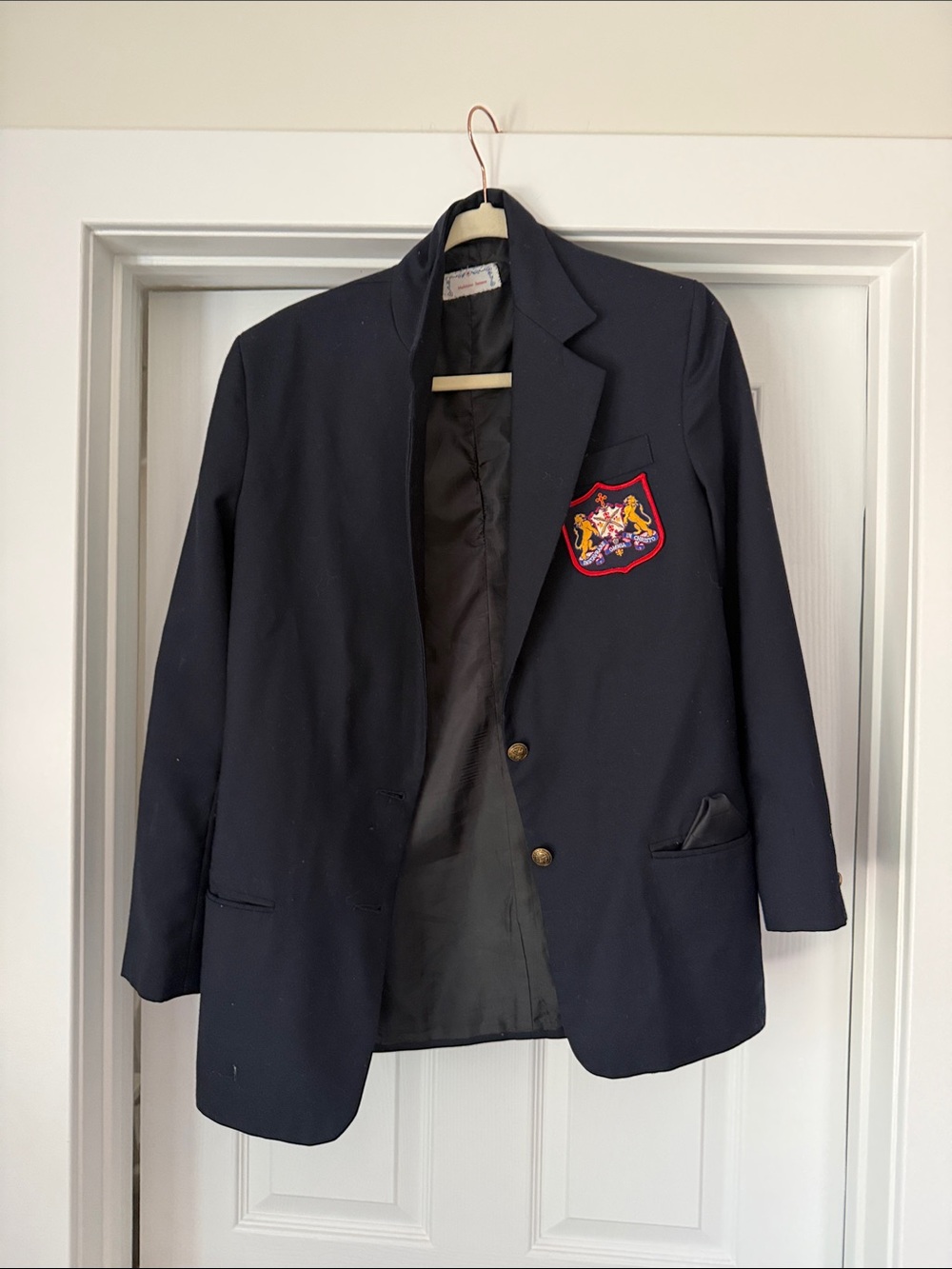 Vintage school blazer